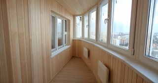 Внутренняя отделка лоджии Арсеньев, цена от 211 руб. м2